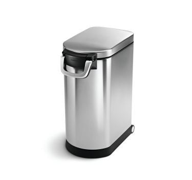 simplehuman Stainless Steel Pet Food Bin - Large